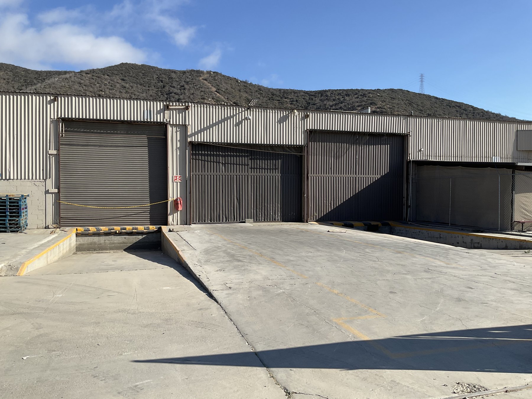 Loading dock at the Aquasea-Baja facility