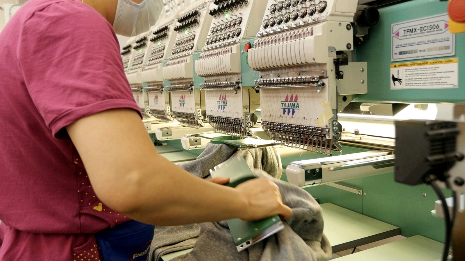 Embroidery process